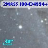 2MASS J00434894+4124242