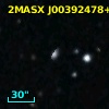 2MASX J00392478+4135540