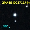2MASS J00371174+4040037
