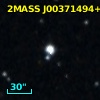 2MASS J00371494+4057397