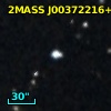2MASS J00372216+4005522