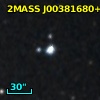 2MASS J00381680+4040462
