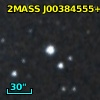 2MASS J00384555+4019067