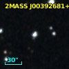 2MASS J00392681+4121524