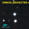 2MASS J00392785+4103277