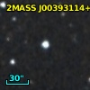 2MASS J00393114+4015236