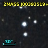2MASS J00393519+4100287