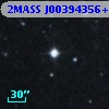 2MASS J00394356+4018156