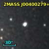 2MASS J00400279+4144452