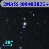 2MASS J00403025+4115497