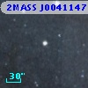 2MASS J00411475+4041464