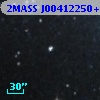 2MASS J00412250+4033124