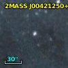 2MASS J00421250+4054375