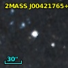 2MASS J00421765+4139284