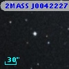 2MASS J00422275+4043587