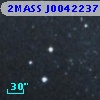2MASS J00422370+4048176