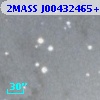 2MASS J00432465+4124306