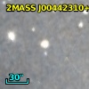 2MASS J00442310+4128385