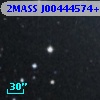 2MASS J00444574+4117073
