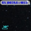 RX J0039.8+4013