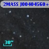2MASS J00404560+4105290