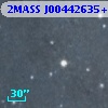 2MASS J00442635+4131294