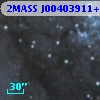 2MASS J00403911+4042522