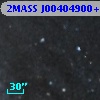 2MASS J00404900+4105575