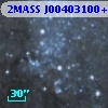 2MASS J00403100+4043363