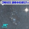 2MASS J00441057+4133490