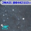 2MASS J00442113+4135097
