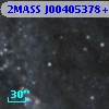 2MASS J00405378+4104297