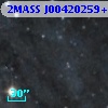 2MASS J00420259+4124368