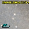 2MASS J00441173+4127123