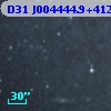 D31 J004444.9+412240.1