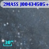 2MASS J00434505+4113125