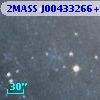 2MASS J00433266+4112195