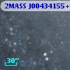2MASS J00434155+4112236