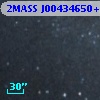 2MASS J00434650+4108229