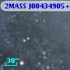 2MASS J00434905+4113259