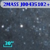 2MASS J00435102+4112163