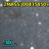 2MASS J00435450+4111082