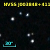 NVSS J003848+411607