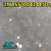 2MASS J00424450+4103450