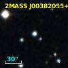2MASS J00382055+4109523
