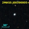 2MASS J00390005+4116037