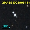 2MASS J00390548+4054402