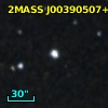 2MASS J00390507+4057215