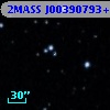 2MASS J00390793+4122477