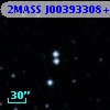 2MASS J00393308+4137054